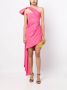 Marchesa Notte Asymmetrische mini-jurk Roze - Thumbnail 2