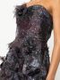 Marchesa Notte Strapless jurk Veelkleurig - Thumbnail 4