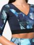 Marchesa Top met abstract patroon Blauw - Thumbnail 5