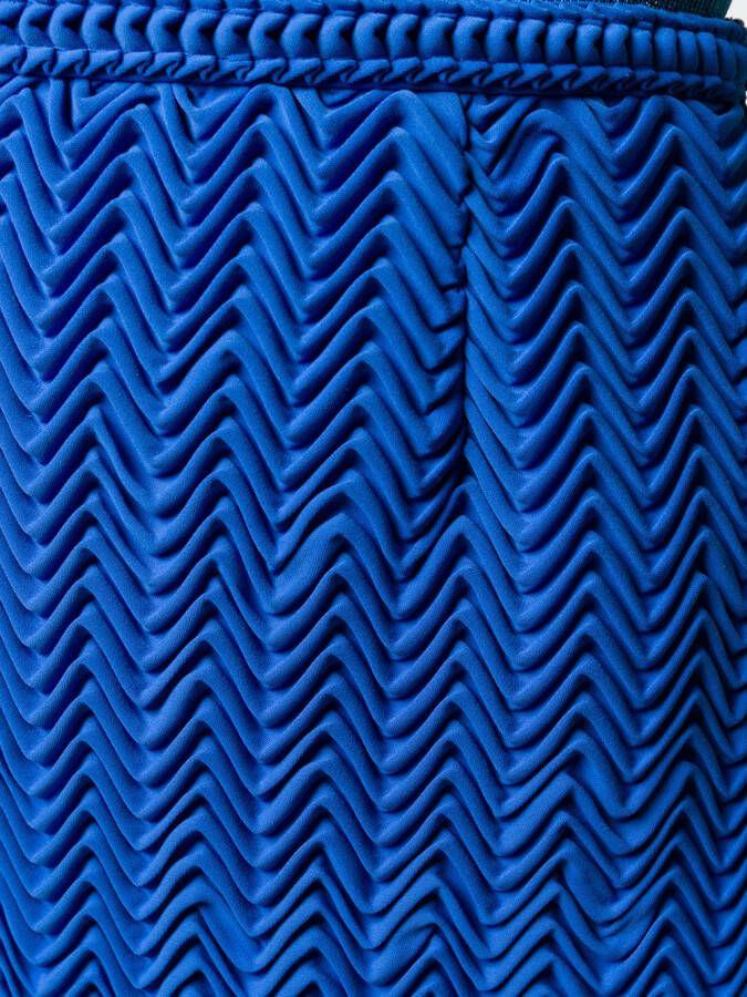 Marco De Vincenzo Mini-rok met borduurwerk Blauw