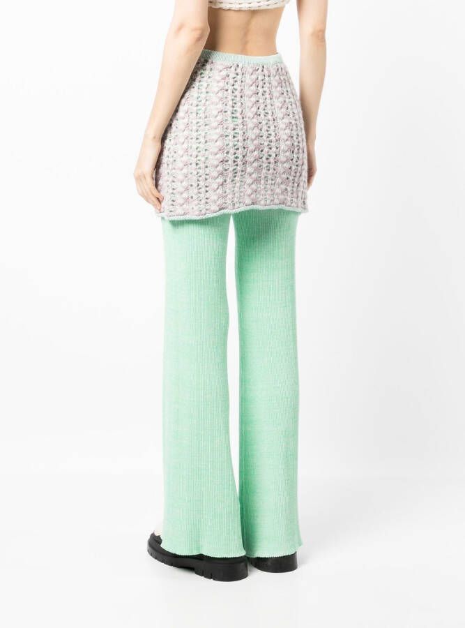 Marco Rambaldi Asymmetrische rok Paars