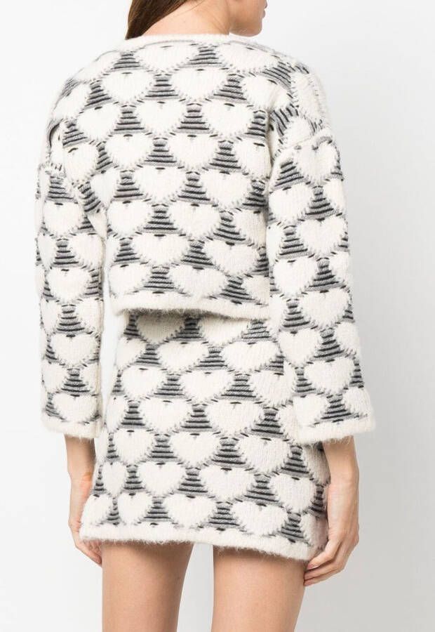 Marco Rambaldi Cropped trui Wit