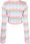 Marco Rambaldi Cropped vest Wit - Thumbnail 2