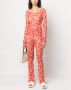 Marco Rambaldi Slim-fit broek Oranje - Thumbnail 2