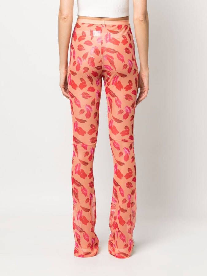 Marco Rambaldi Slim-fit broek Oranje