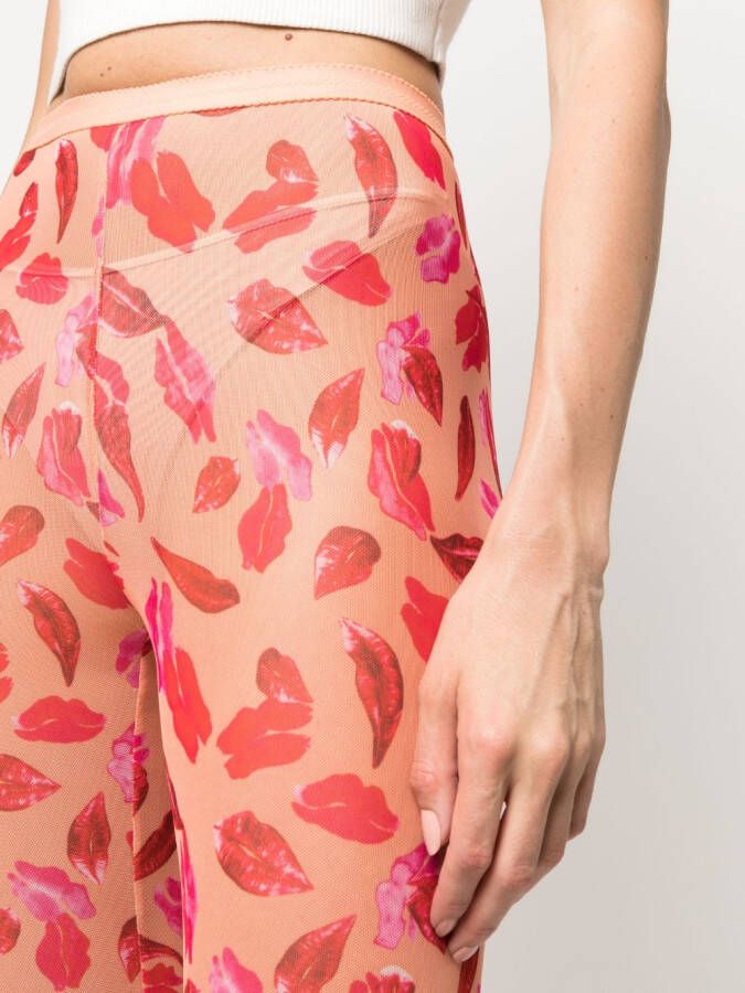 Marco Rambaldi Slim-fit broek Oranje