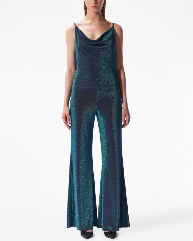 Maccapani Flared broek Groen