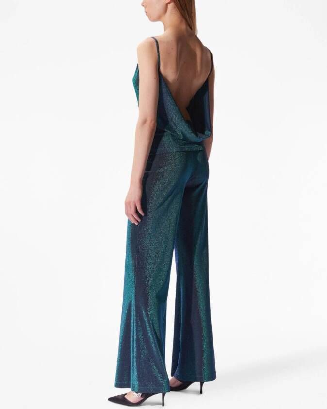 Maccapani Flared broek Groen