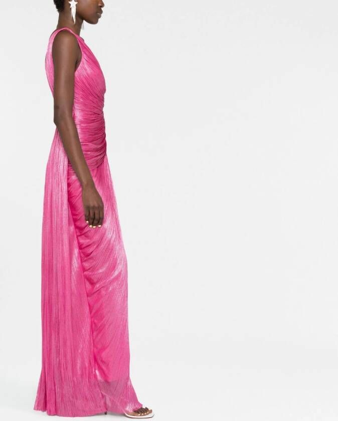 Maria Lucia Hohan Asymmetrische avondjurk Roze