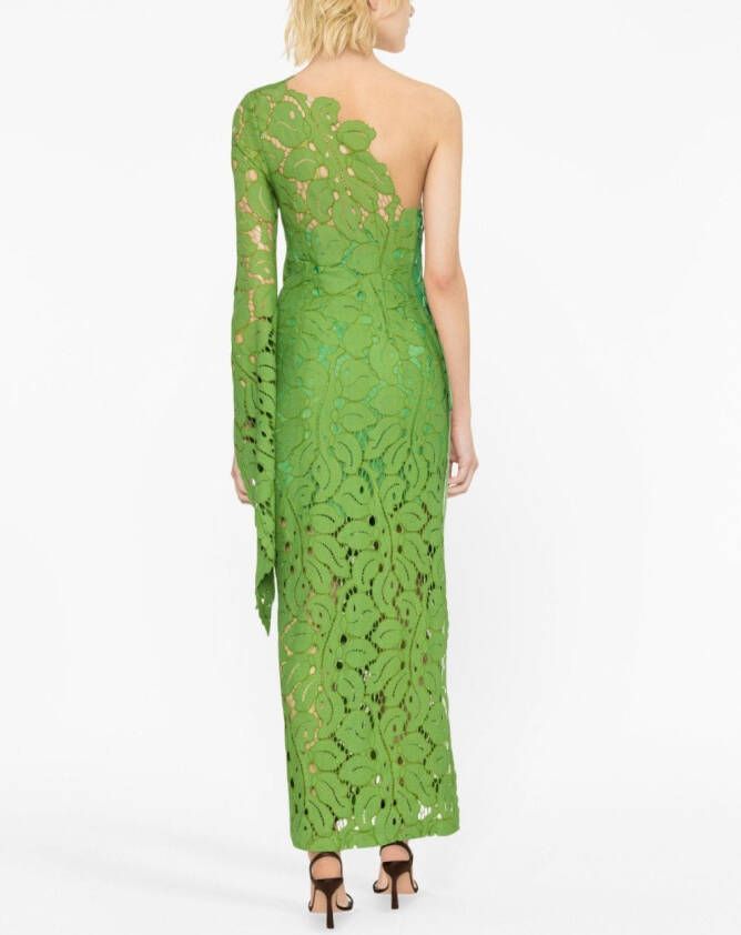 Maria Lucia Hohan Asymmetrische jurk Groen