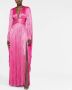 Maria Lucia Hohan Avondjurk met zijsplit Roze - Thumbnail 2