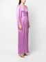 Maria Lucia Hohan Geplooide maxi-jurk Paars - Thumbnail 3