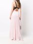 Maria Lucia Hohan Jurk met V-hals Roze - Thumbnail 2