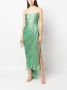 Maria Lucia Hohan Gedrapeerde jurk Groen - Thumbnail 2