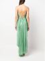 Maria Lucia Hohan Gedrapeerde jurk Groen - Thumbnail 4