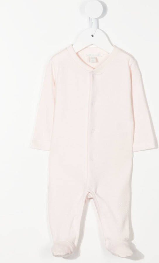 Marie-Chantal Button-up pyjama Wit