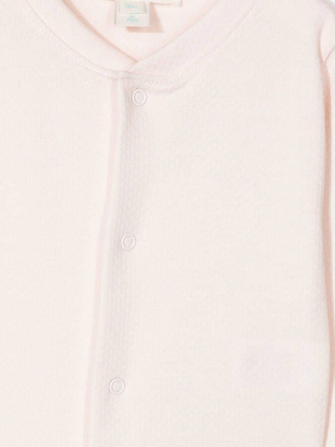Marie-Chantal Button-up pyjama Wit