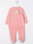 Marie-Chantal Romper met fluwelen-effect Roze - Thumbnail 2