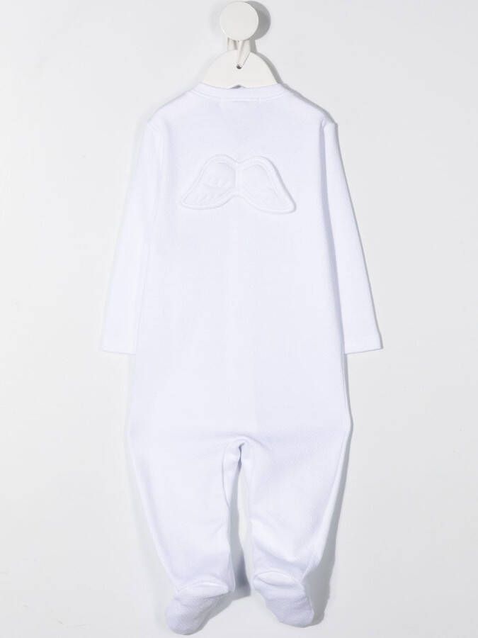 Marie-Chantal Romper met print Wit