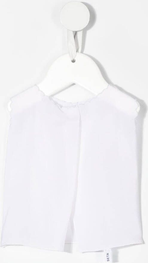Mariella Ferrari Blouse met borduurwerk Wit