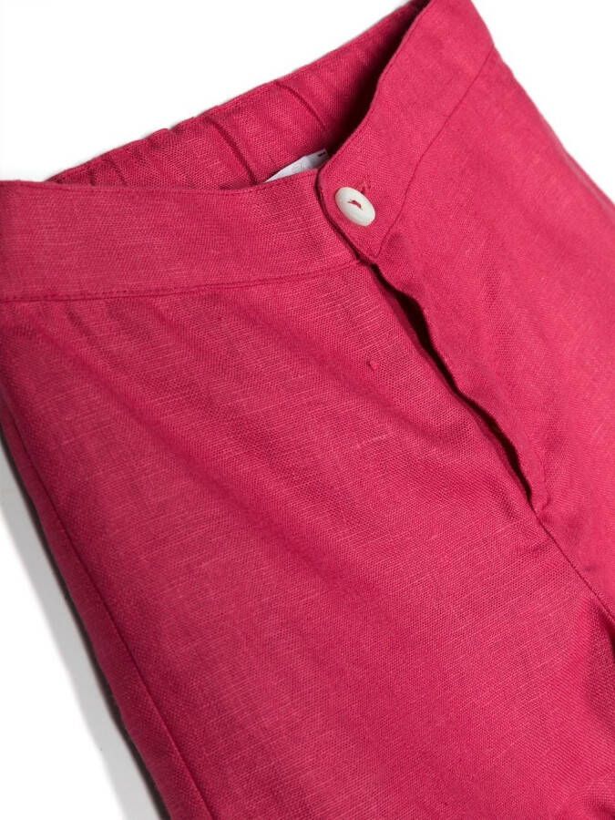 Mariella Ferrari Shorts met ruches Roze