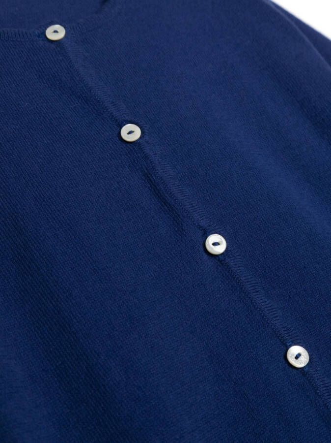 Mariella Ferrari Vest met gewelfde rand Blauw