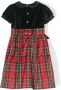 Mariella Ferrari Jurk met tartan ruit Groen - Thumbnail 2