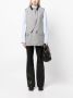 Marina yee Gilet met dubbele rij knopen Grijs - Thumbnail 3
