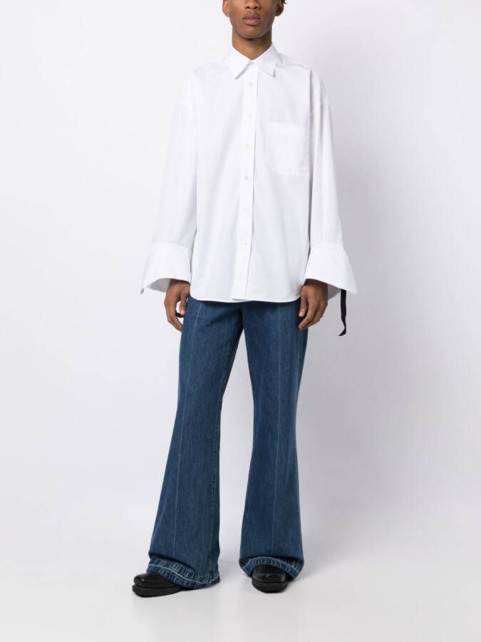 marina yee Oversized shirt Wit