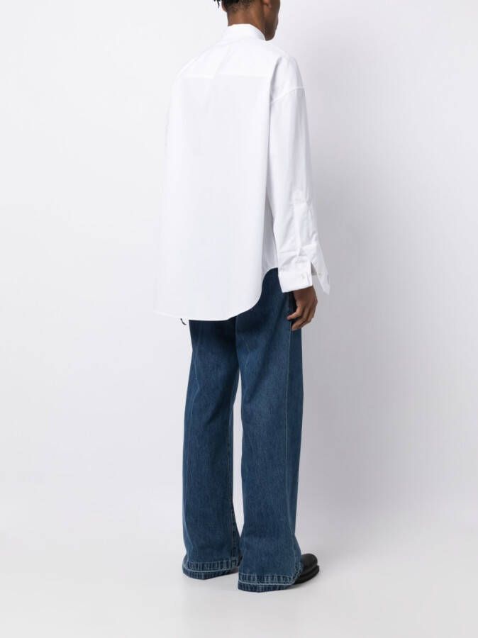 marina yee Oversized shirt Wit