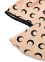 Marine Serre Bivakmuts met maanprint Beige - Thumbnail 2