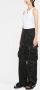 Marine Serre Cargo broek Zwart - Thumbnail 4