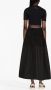 Marine Serre Cropped top Zwart - Thumbnail 4