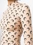 Marine Serre Top met maanprint Beige - Thumbnail 5
