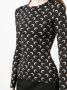 Marine Serre Top met print Zwart - Thumbnail 5