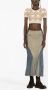 Marine Serre Flared rok Blauw - Thumbnail 2