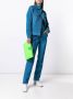 Marine Serre Jeans met vlakken Blauw - Thumbnail 2