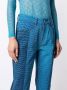 Marine Serre Jeans met vlakken Blauw - Thumbnail 5
