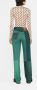 Marine Serre Straight broek Groen - Thumbnail 3