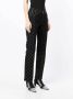 Marine Serre Straight jeans Zwart - Thumbnail 3