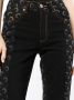 Marine Serre Straight jeans Zwart - Thumbnail 5