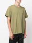 Marine Serre T-shirt met geborduurd logo van biologisch katoen Groen - Thumbnail 3