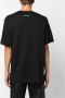 Marine Serre T-shirt met geborduurd logo Zwart - Thumbnail 4