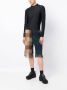 Marine Serre Shorts met tartan ruit Bruin - Thumbnail 2