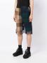 Marine Serre Shorts met tartan ruit Bruin - Thumbnail 3
