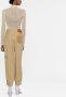 Marine Serre Top met monogram Beige - Thumbnail 4