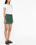 Marine Serre Rok met jacquard Groen - Thumbnail 3