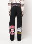 Marine Serre Trainingsbroek met grafische print Blauw - Thumbnail 4
