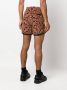 Marine Serre Trainingsshorts met print Oranje - Thumbnail 4