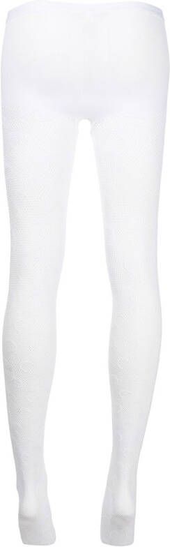 Marine Serre Visnet panty Wit